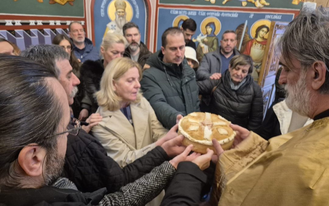Празник Свете Ксеније Петроградске – Литургија у Храму Светог Фјодора Ушакова