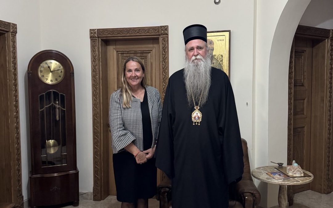 Митрополит Јоаникије примио Генералног конзула Србије Јасмину Милачић