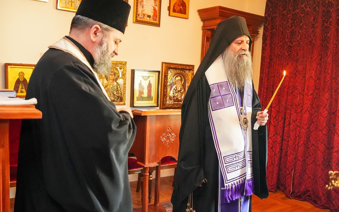 Патријарх Порфирије служио помен и упутио изјаву саучешћа поводом упокојења Патријарха грузијског Илије