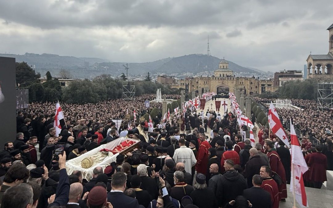 Сахрањен Католикос-Патријарх Тбилисија и све Грузије Илија