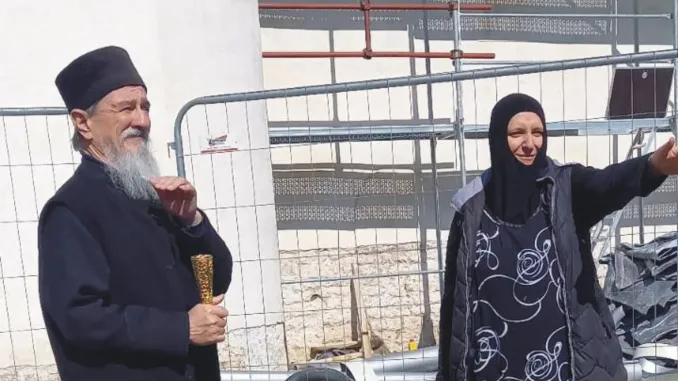 Митрополит Атанасије посетио манастир Милешеву пред почетак сезоне радова