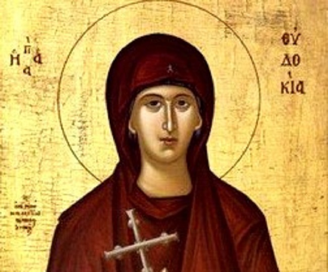 Света преподобномученица Евдокија