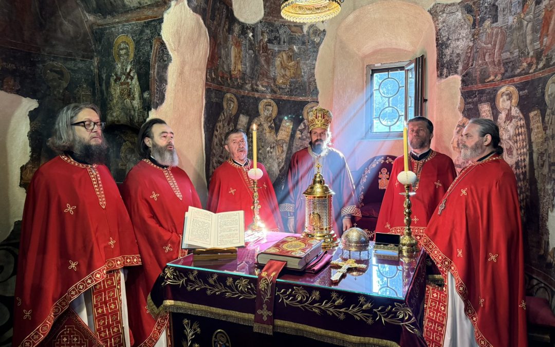 Владика Пајсије у Крстопоклону недељу служио у Цркви под Горицом