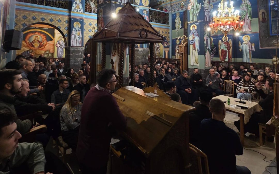 Отац Гојко у Пријепољу говорио на тему ”Светотајински живот у Цркви”