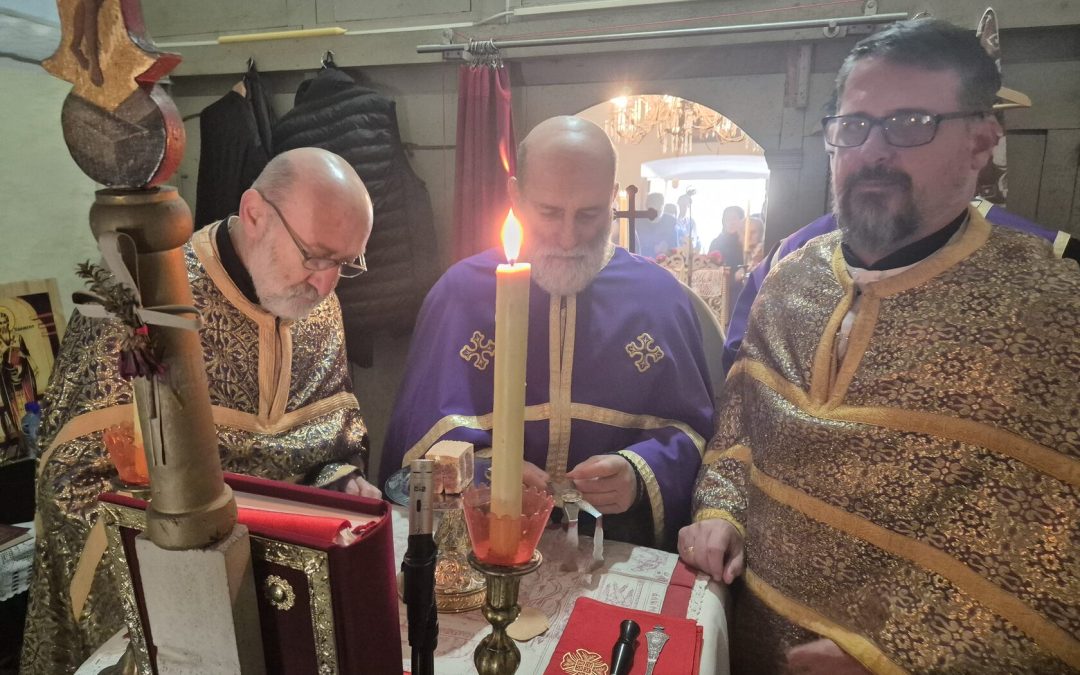 Литургија пређеосвећених дарова на Сушћепану