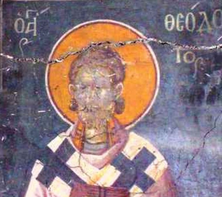 Свештеномученик Теодот, епископ киринијски, на острву Кипру