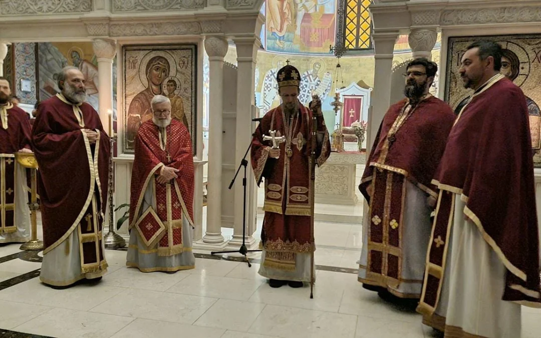 Митрополит Димитрије служио Прво бденије у требињском Саборном храму