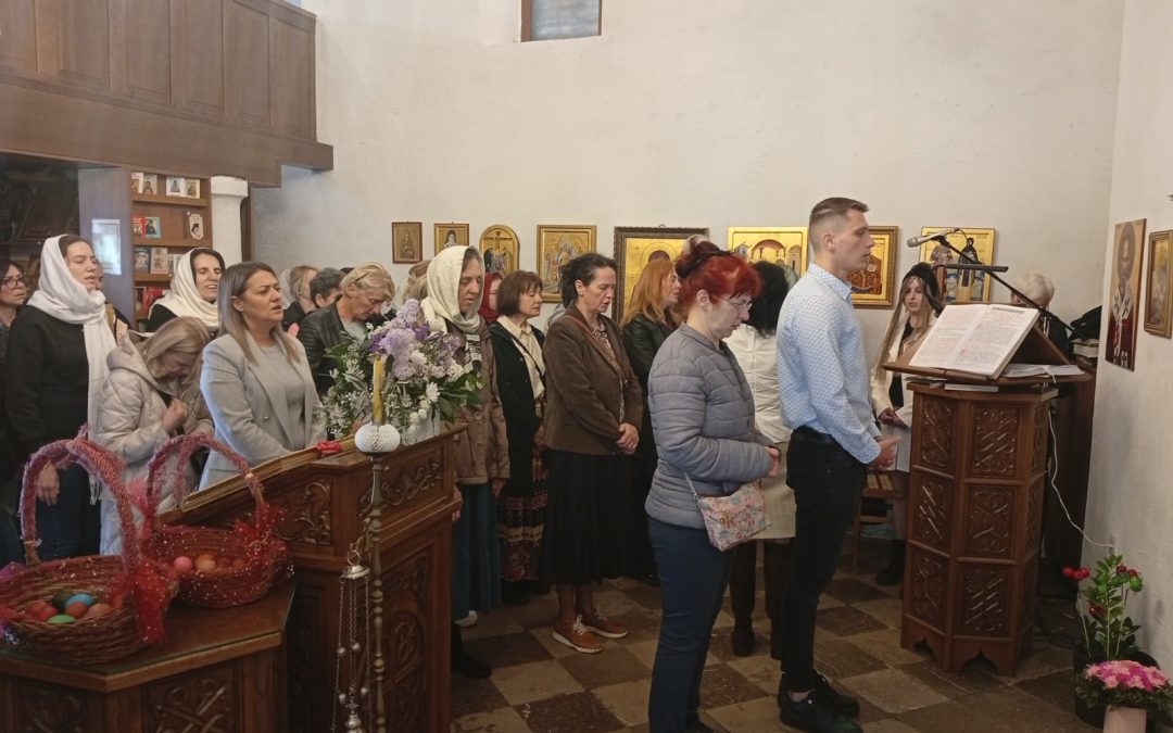 Васкршњи Понедељак у храму под Горицом
