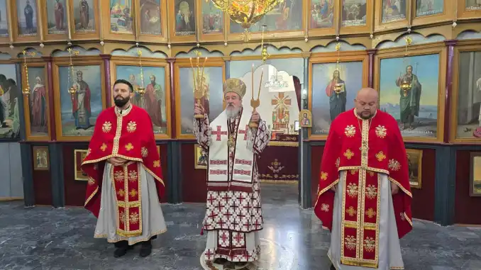 Митрополит Атанасије на Велики четвртак служио у Сјеници