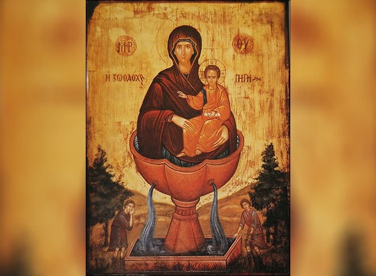 Чудотворне иконе Мајке Божије: Живоносни Источник
