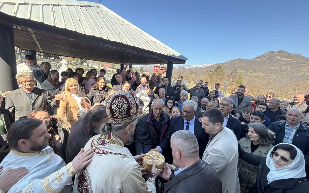 Благовјештењска црква у Мојковцу прославила славу, богослужио Митрополит Методије