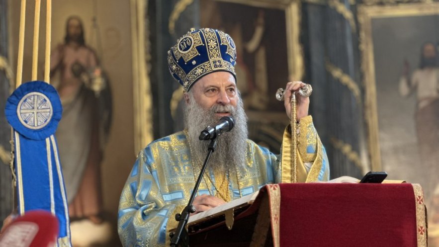 Патријарх Порфирије: Благовести – темељ смисла нашег постојања, темељ пуноће нашег бића