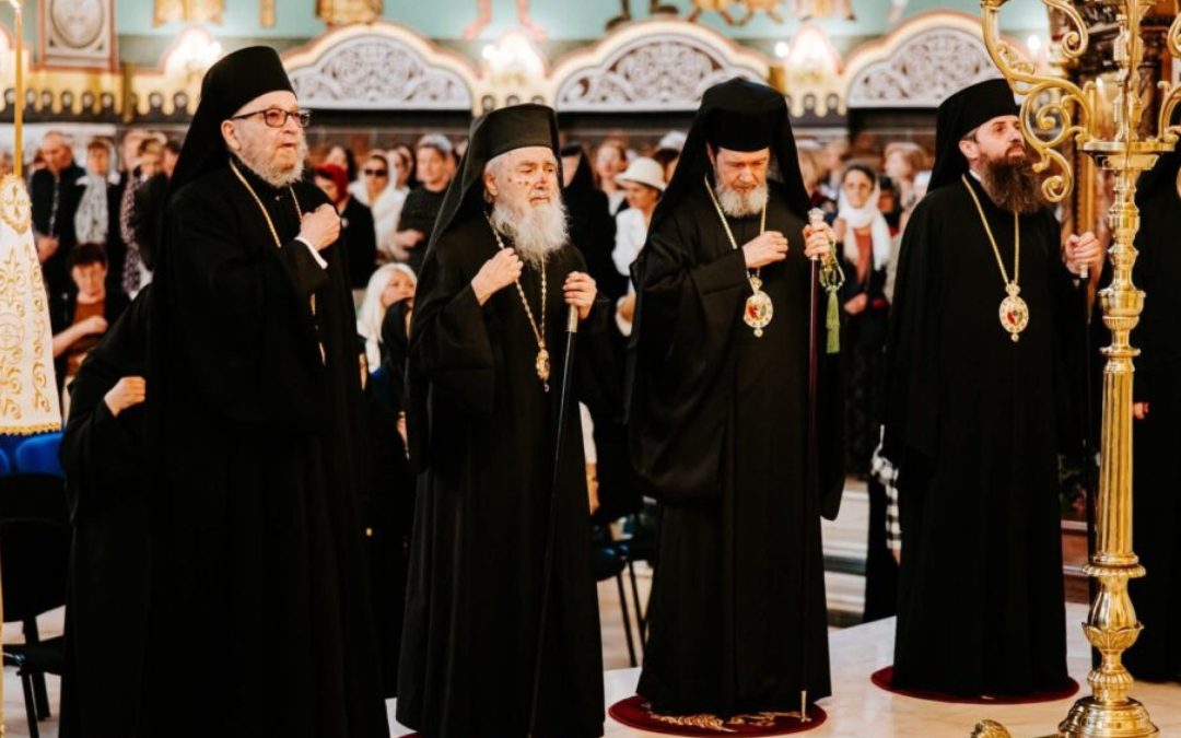 Митрополит Лукијан на прослави јубилеја Архиепископа Тимотеја у Араду