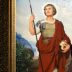 Икона-слика „Свети Георгије“ Уроша Предића у Галерији Матице српске