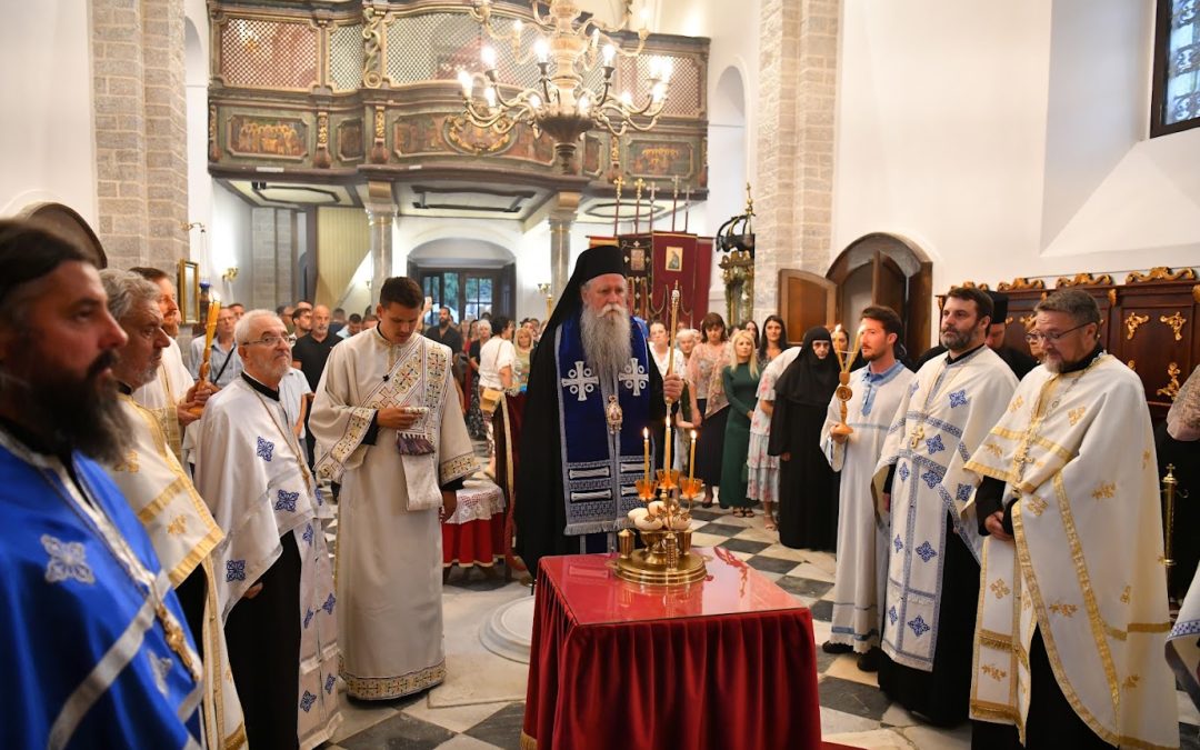 Митрополит Јоаникије у манастиру Савина: Живот Пресвете Богородице за свакога од нас је велика инспирација